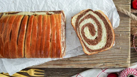 Rezept Dessert Weihnachten: Zimtschneckenkuchen