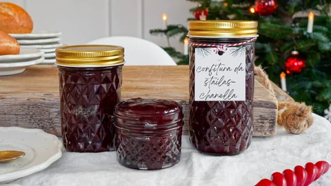 Rezept Weihnachten: Zimtsternkonfitüre mit Kirsch