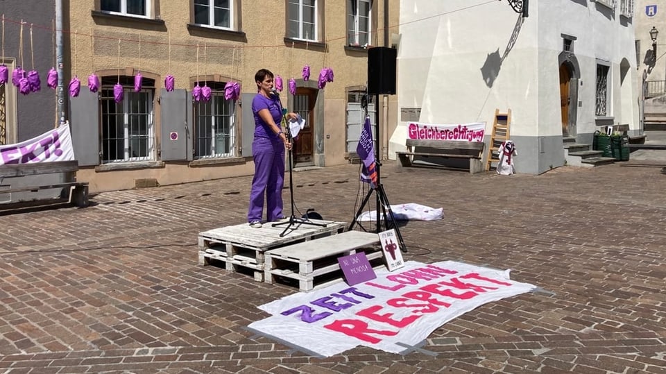 Frauenstreik in Chur