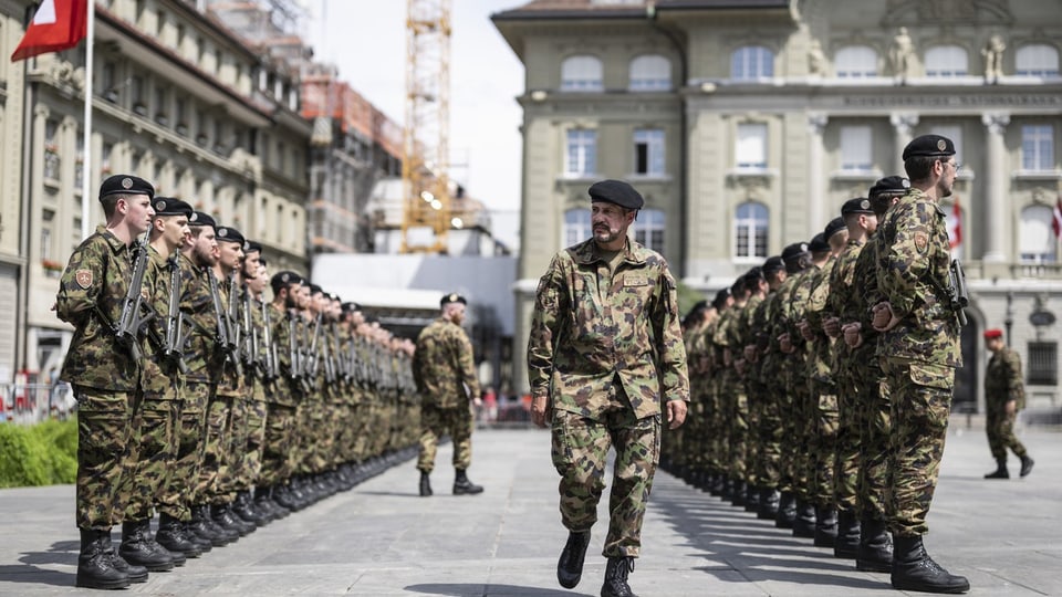 4000 Soldaten für Ukraine-Konferenz auf dem Bürgenstock aufgeboten.