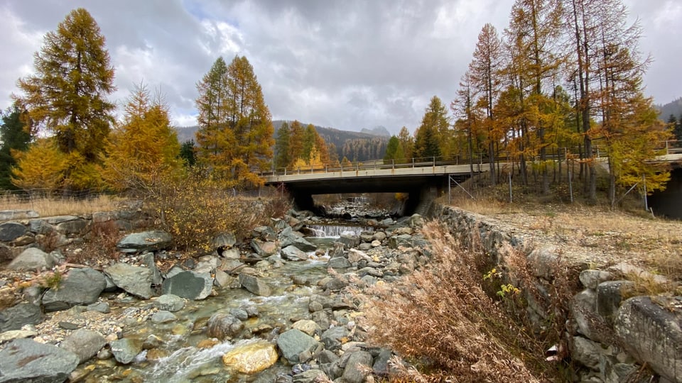 Hüscherabach Splügen Hochwasserschutz