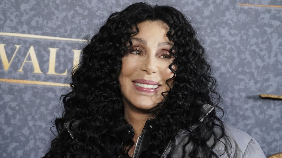 Die Sängerin und Schauspielerin Cher.