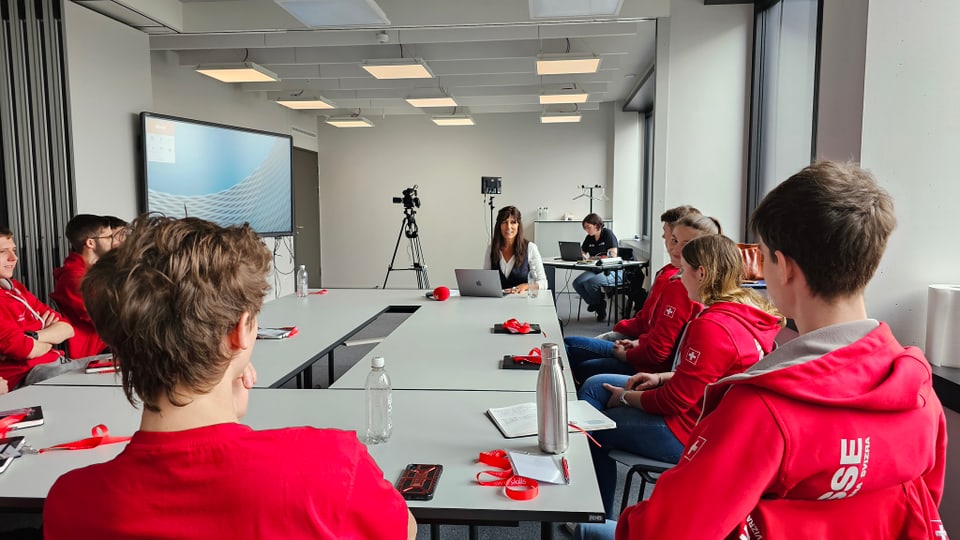 Training für den Umgang mit den Medien.