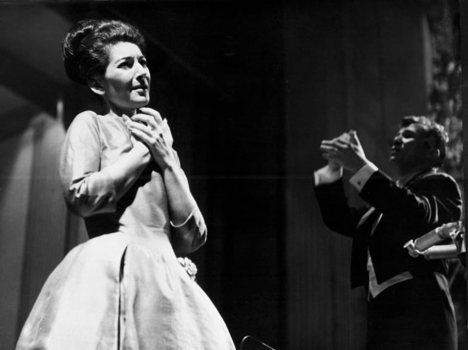 Maria Callas e Georges Prêtre en il 1963