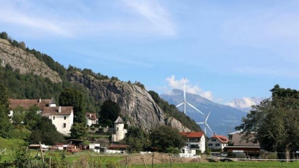 In Haldenstein soll ein zweites Windrat errichtet werden