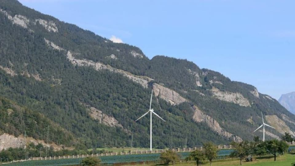 In Haldenstein soll ein zweites Windrat errichtet werden