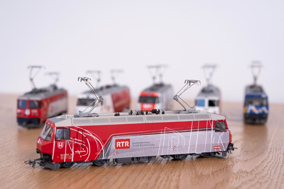 Modelllokomotive von RTR mit dem Logo von 2011