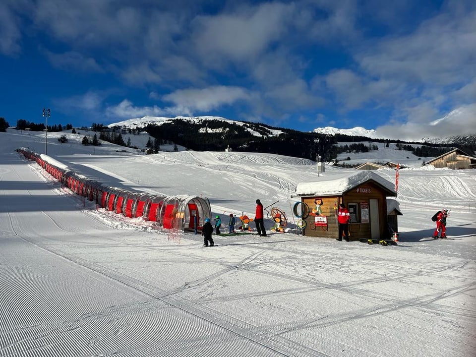 Skischule Savognin Skiwoche Kindergarten Surses