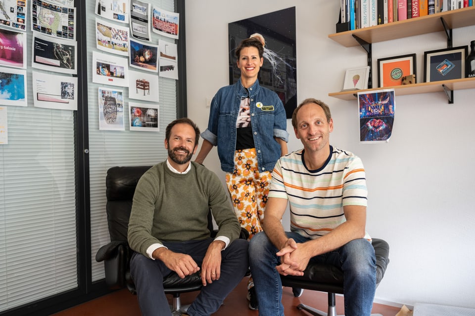 Prix Montagne 2024: Giancarlo Pallioppi, Andrea Pallioppi und Primo Berera