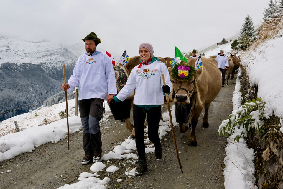 Alpabzug Graubünden Vals