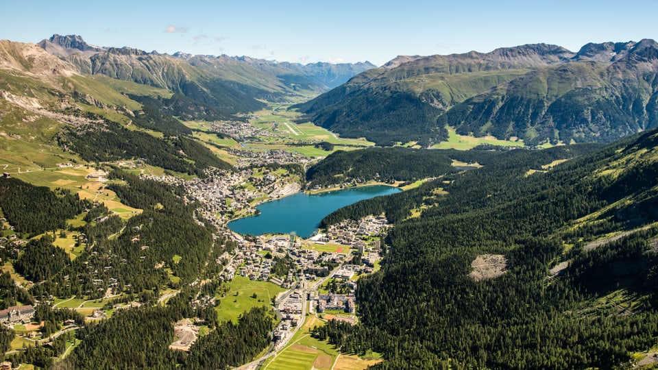 Seen in Graubünden: St. Moritzersee