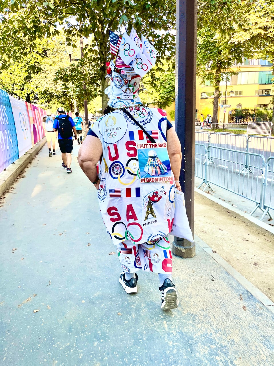 Paris 2024: Fan von USA