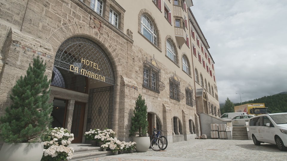 Hotel Grace la Margna St. Moritz.