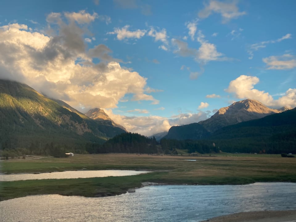 Stimmungsbild in den Alpen.