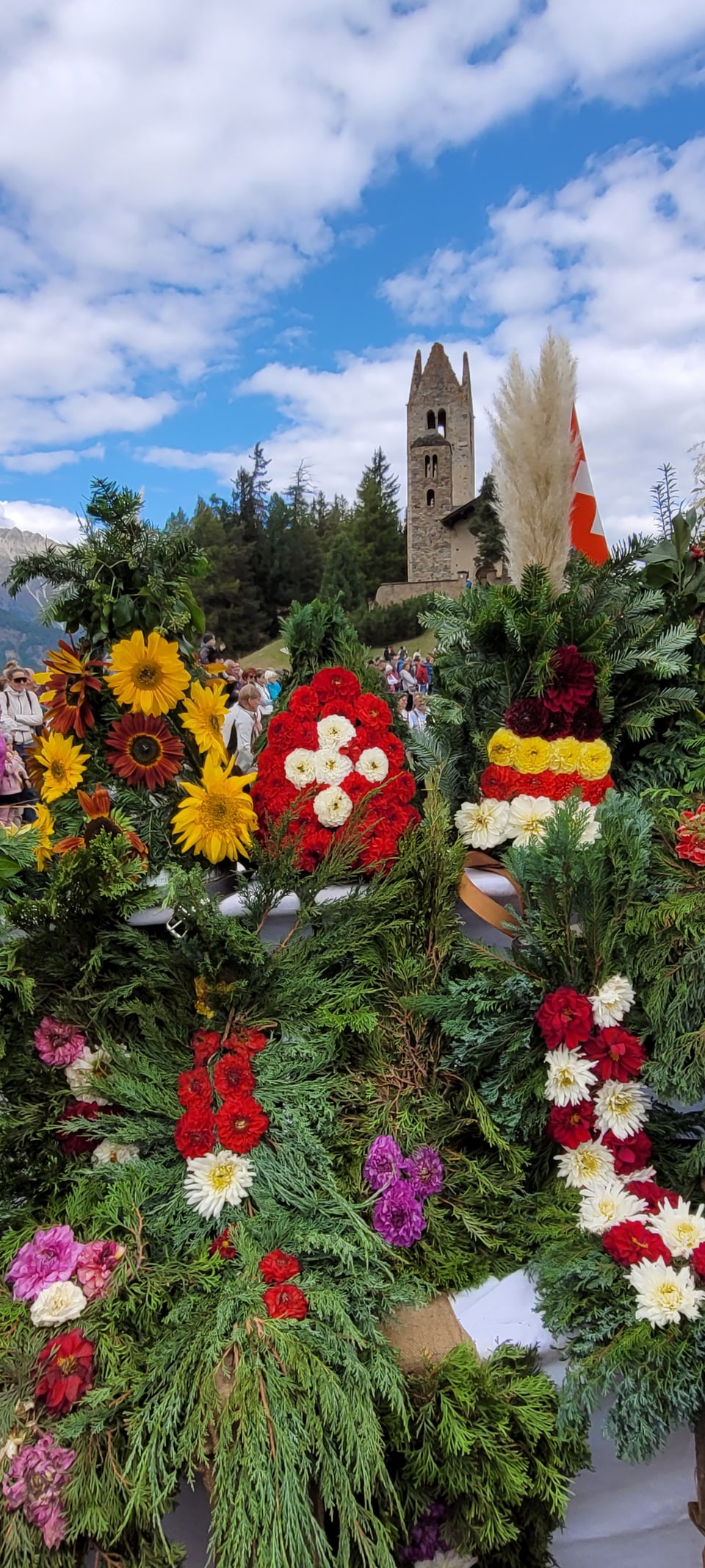 Alpabzug Graubünden Celerina