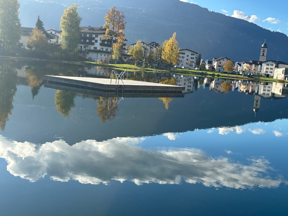 Muments Laax mit Laaxersee