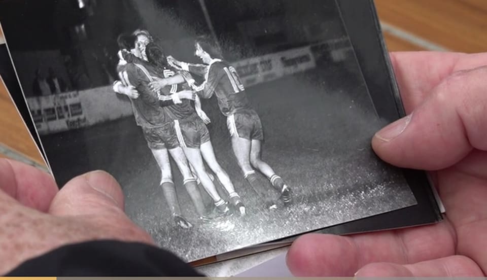 Linus Collenberg ha purtà cun el fotografias dal triumf d'avon 45 onns.