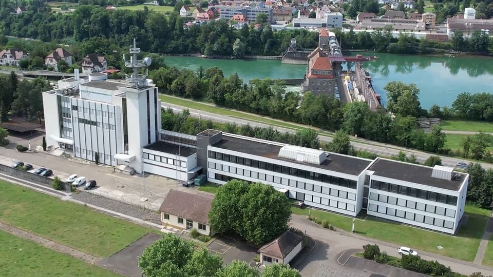 Die ehemaligen Gebäude der Swissgrid in Laufenburg.